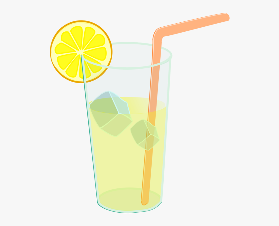 Small Glass Of Lemonade, Transparent Clipart