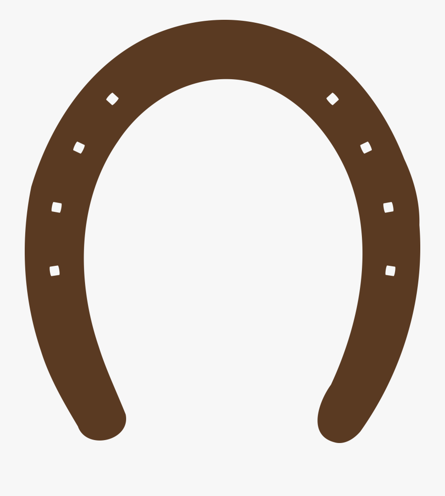 Horseshoe Clipart Lucky Horseshoe - Fer À Cheval Dessin, Transparent Clipart