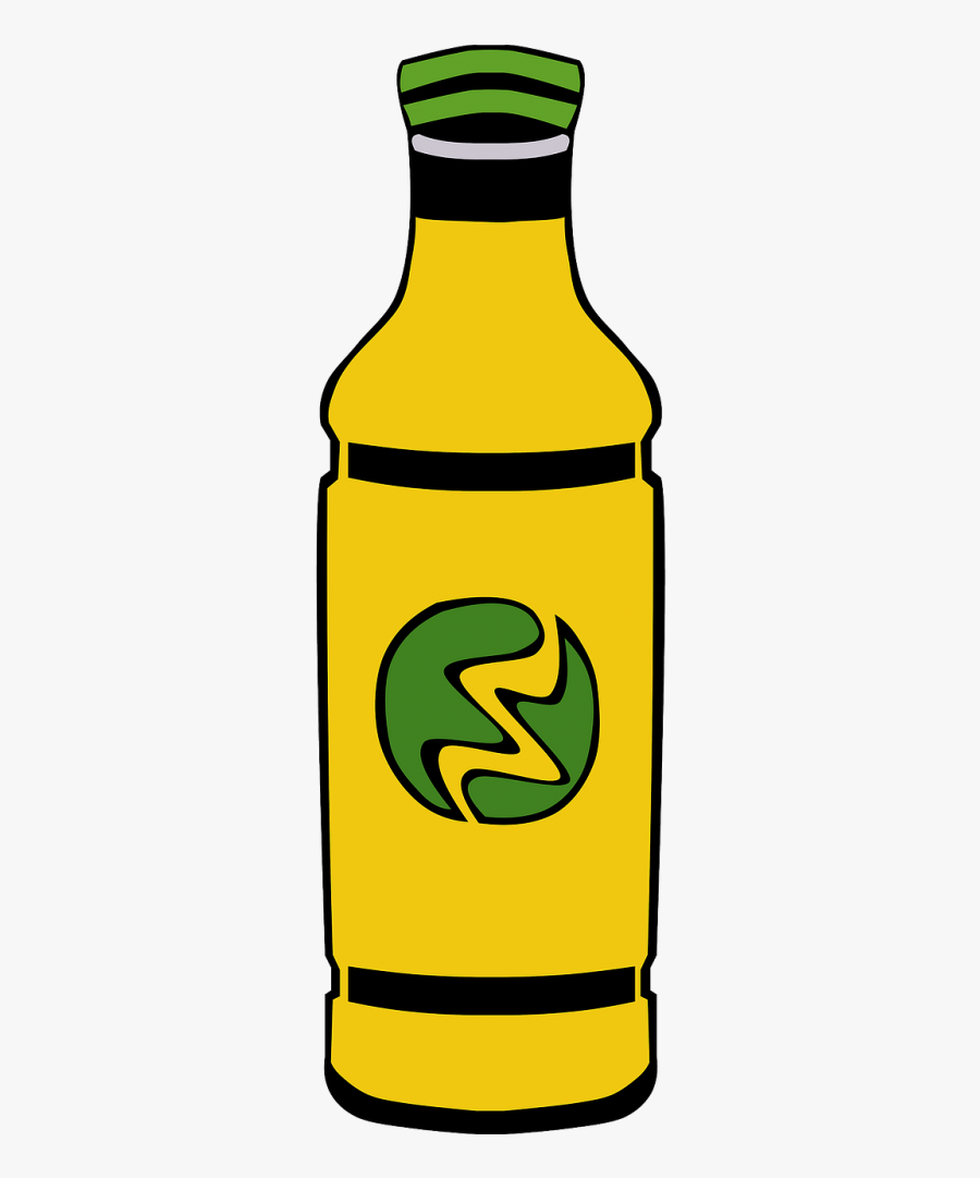 Beer Juice Drink - Lime Juice Bottle Clipart, Transparent Clipart