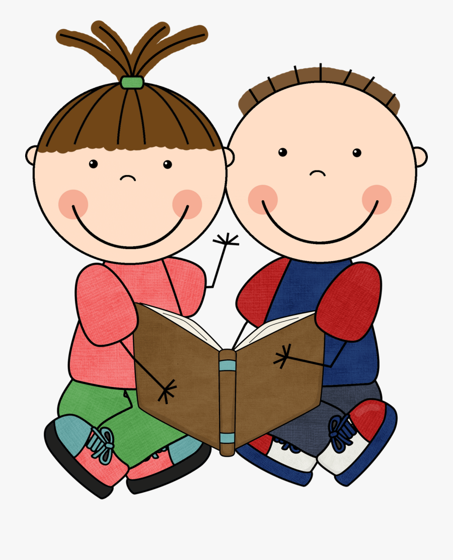 Listen To Reading Clipart - Child Reading Clipart, Transparent Clipart