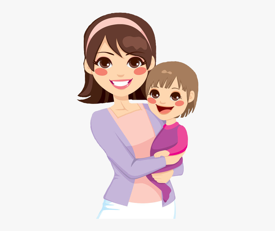 Mother Cartoon Png, Transparent Clipart