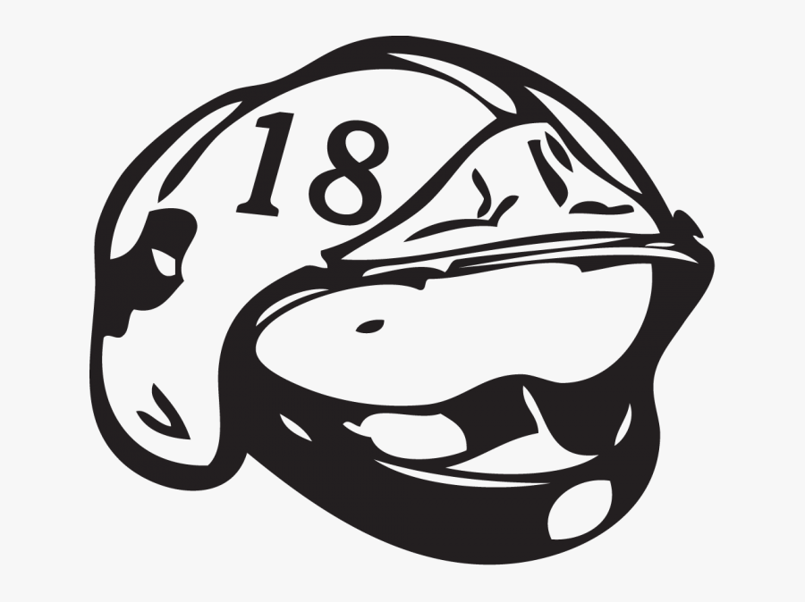Sticker Casque De Pompier - Firefighter's Helmet, Transparent Clipart
