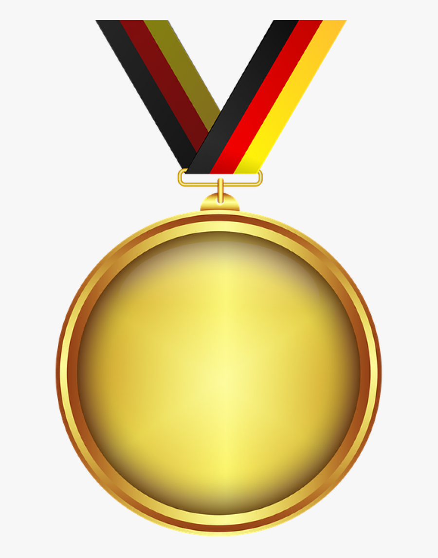 Gold Medal Png Image - Medali Emas Png, Transparent Clipart