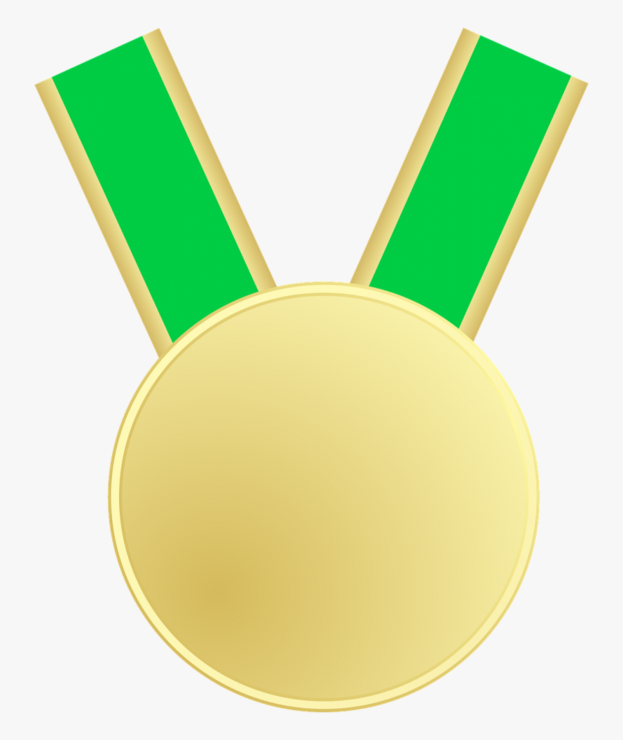 Gold Medal Png Image - Medal Green Png, Transparent Clipart