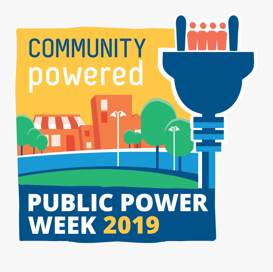 Public Power Week 2019, Transparent Clipart