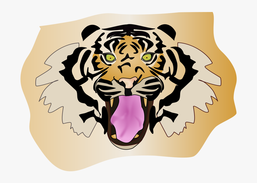 Download Ca Clipart - กราฟฟิก หัว เสือ, Transparent Clipart