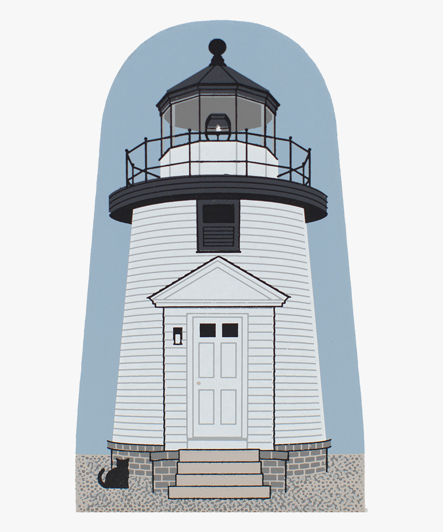 Brant Point Lighthouse, Transparent Clipart