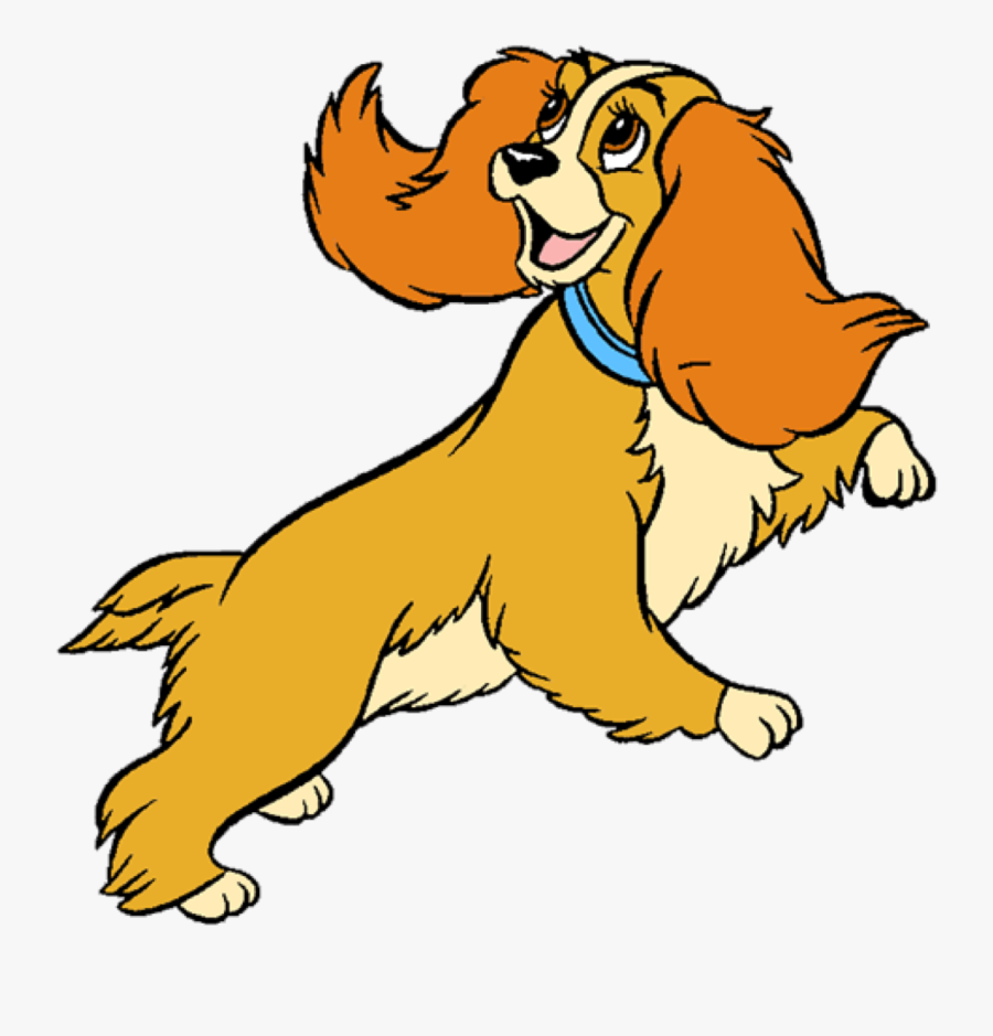 Clip Art - Lady And The Tramp Lady Clipart, Transparent Clipart