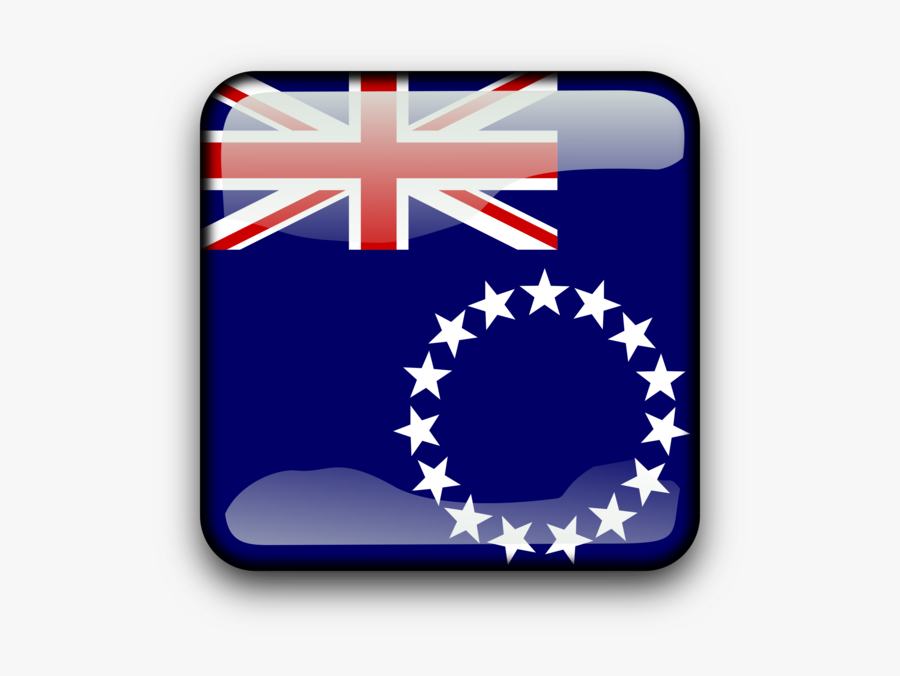 Symbol,electric Blue,cook Islands - Flag Of Cook Island, Transparent Clipart