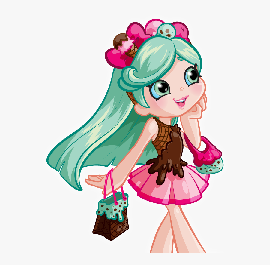 Shopkins - Shopkins Peppa Mint, Transparent Clipart
