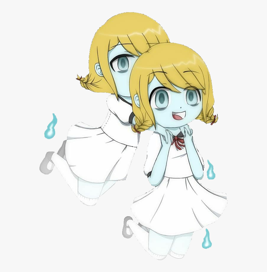 #ghost #sister #animegirl #girl #anime #cute #colorful - Ghost Girls Anime, Transparent Clipart