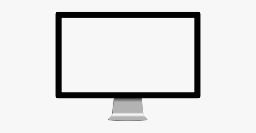 Led-backlit Lcd Display, Transparent Clipart