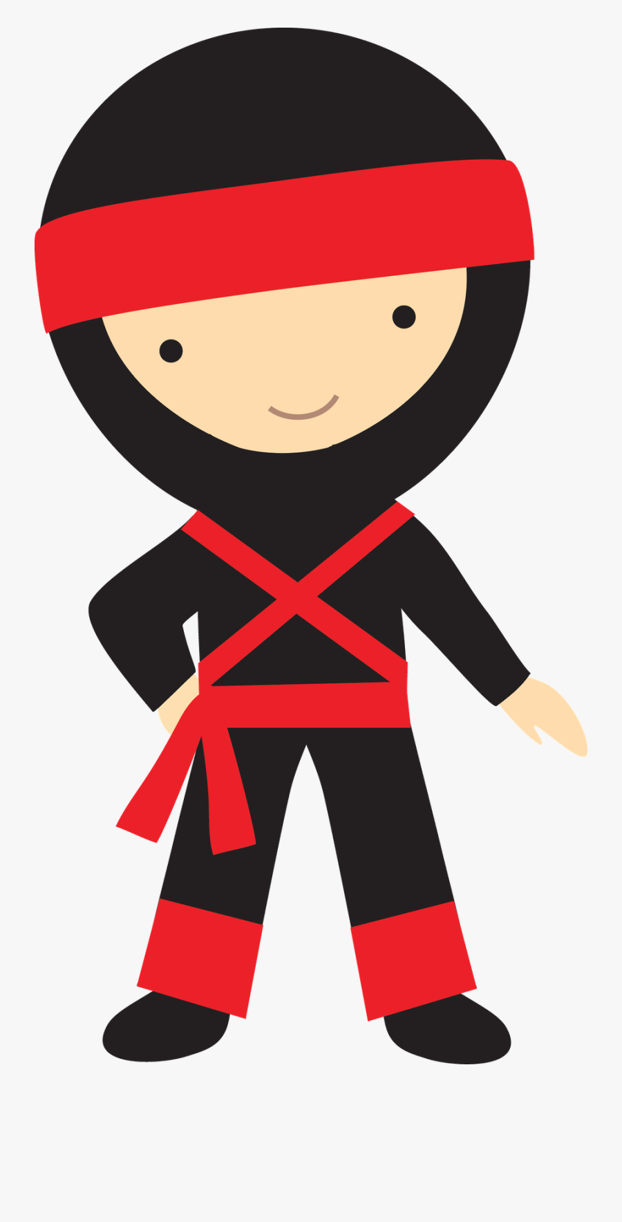 Personagens Minus An Idea - Ninja Clipart Cute, Transparent Clipart