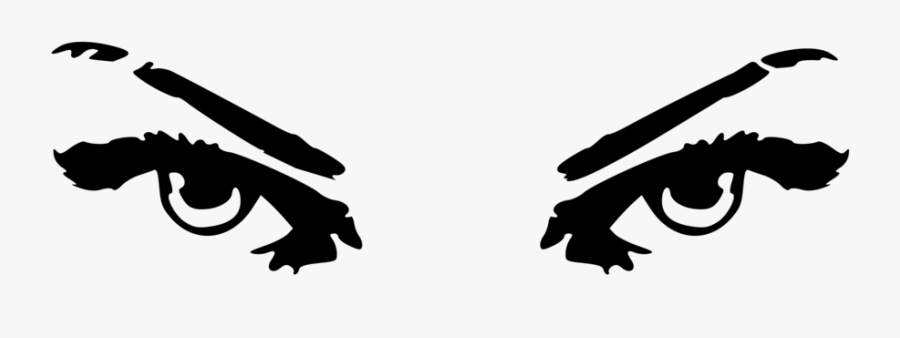 Eyes Silhouette Transparent, Transparent Clipart