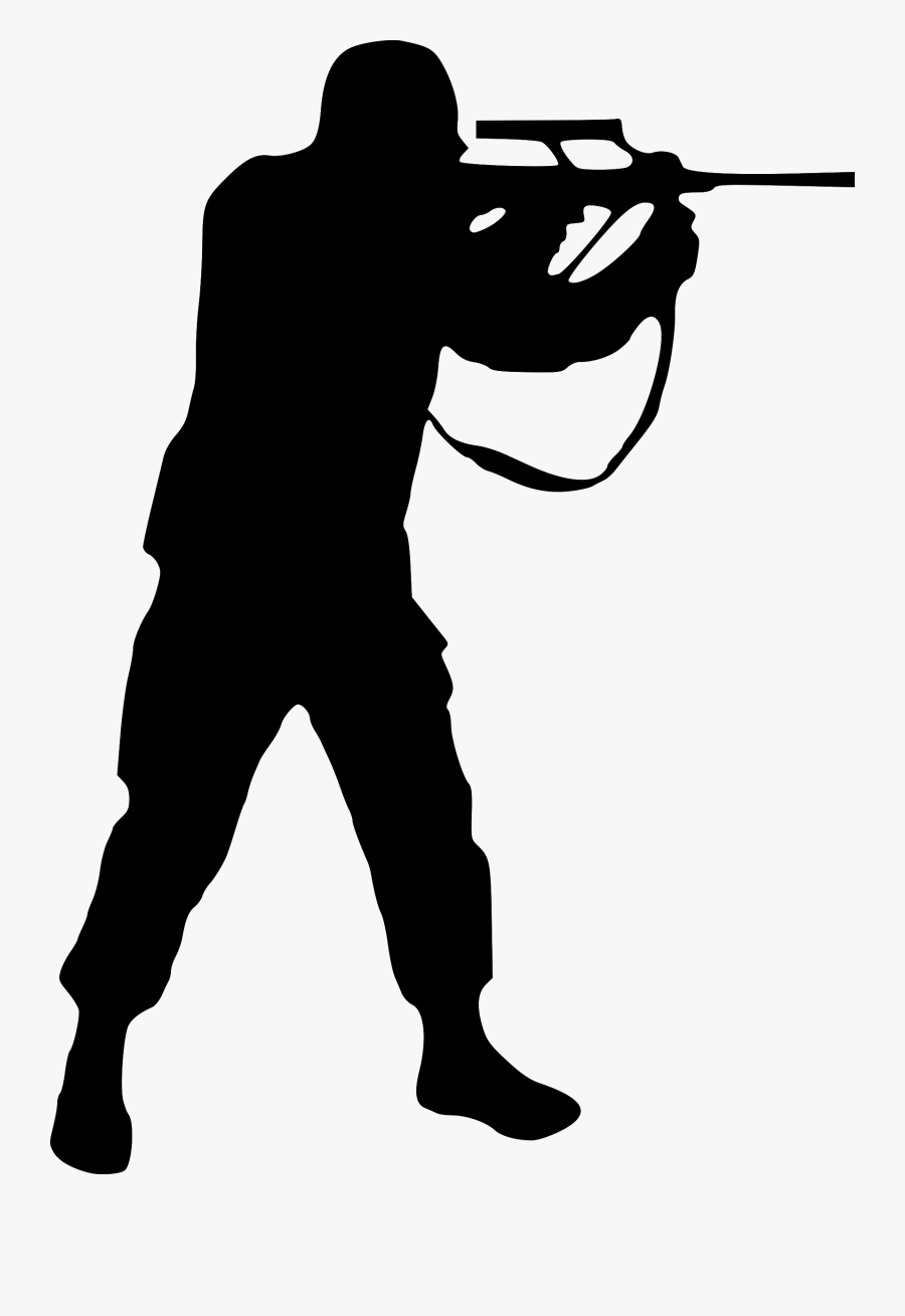 Sticker Soldier Clip Art - Soldier Silhouette, Transparent Clipart