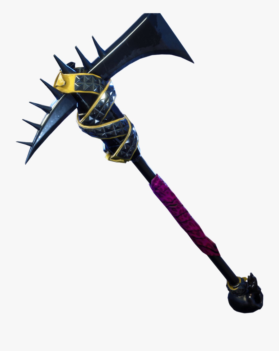 Fortnite Anarchy Axe Png Image Purepng Free Ice Pick - Pickaxe Fortnite Characters Axes, Transparent Clipart