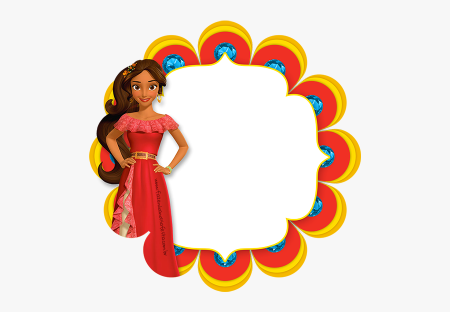 Guitar Clipart Elena Avalor - Elena Of Avalor Frame, Transparent Clipart