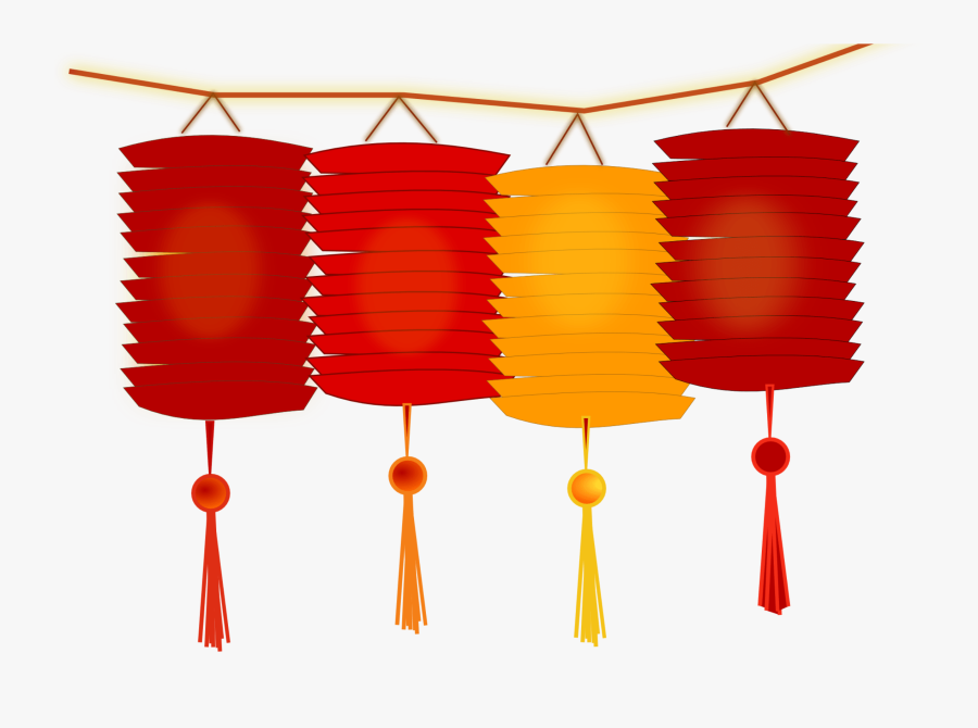 #mq #china #red #lantern #lamp - Chinese Lantern Clip Art, Transparent Clipart