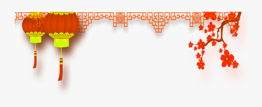 #mq #red #lantern #lamp #border #borders - Go Xi Fa Cai 2018, Transparent Clipart