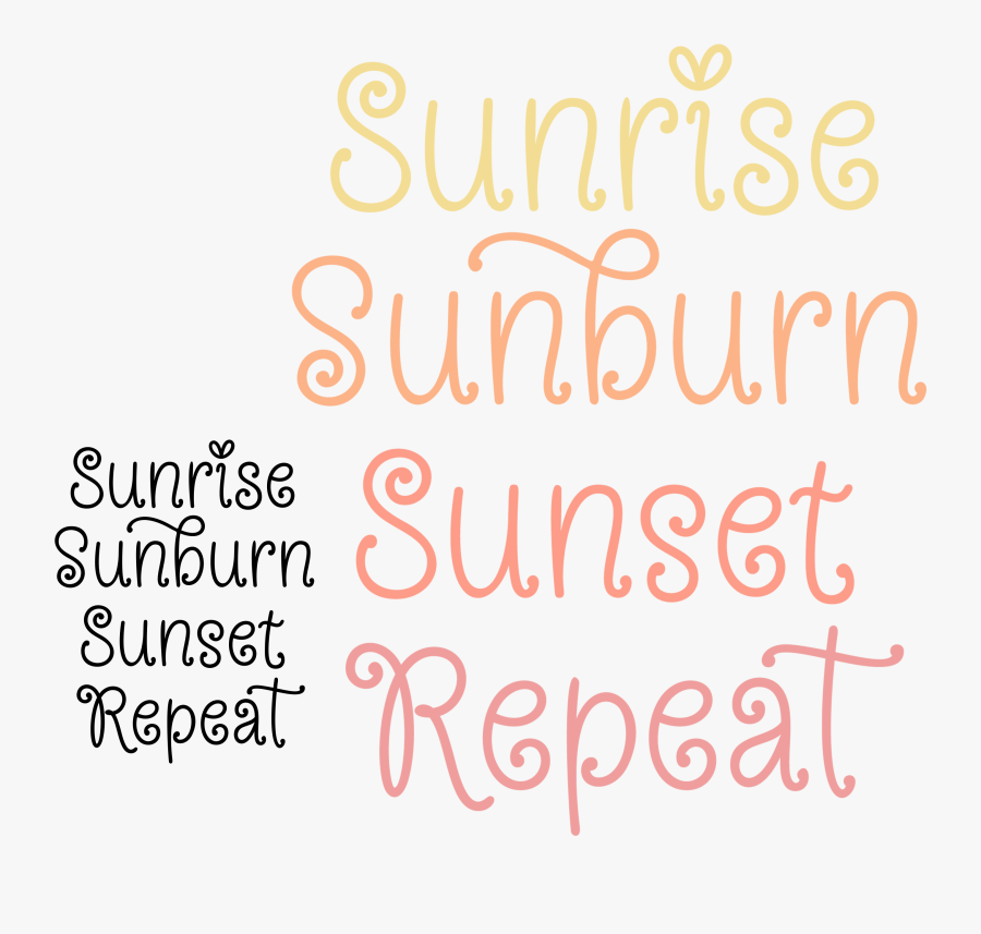 Calligraphy, Transparent Clipart