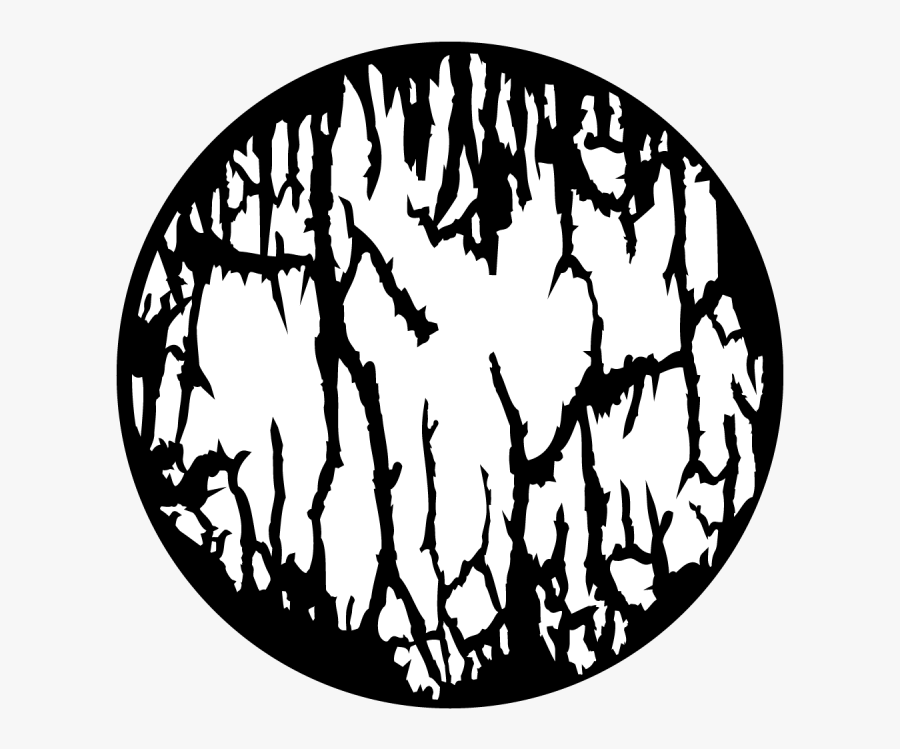 Apollo Spooky Swamp Gobo Associatedtheatrical - Illustration, Transparent Clipart