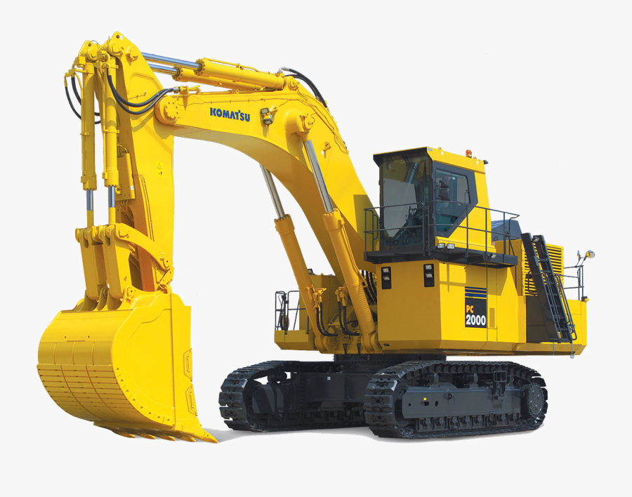 Excavator Clipart Front End Loader - Pc2000 Komatsu, Transparent Clipart