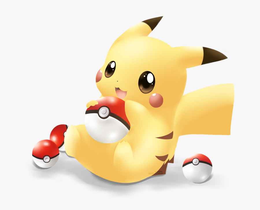 Article, Gif, And Pikachu Image - Pikachu Playing With Pokeball, Transparent Clipart