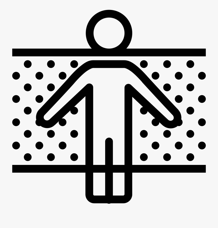 Transparent Gears Clipart Black And White - Body Scan Png, Transparent Clipart