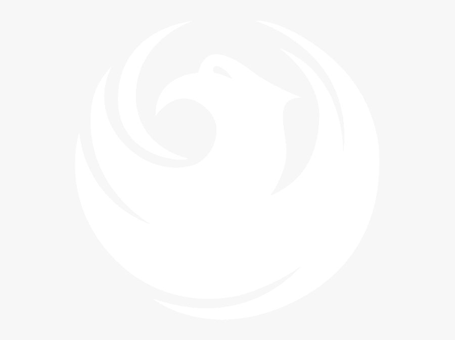 Responsive Image - Phoenix Black And White Icon, Transparent Clipart
