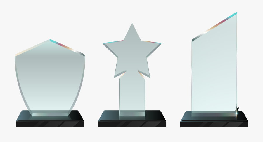 19 Vector Trophy Award Huge Freebie Download For Powerpoint - Glass Trophy Award Vector, Transparent Clipart
