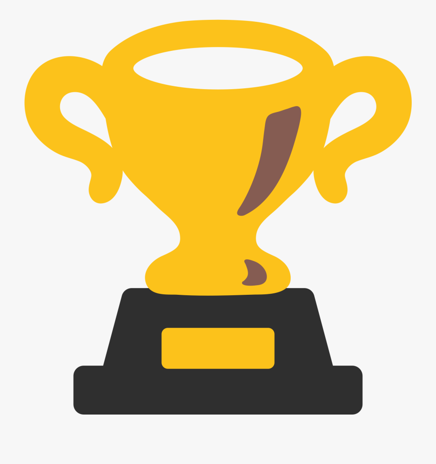 Trophy Emoji Png - Trophy Emoji, Transparent Clipart