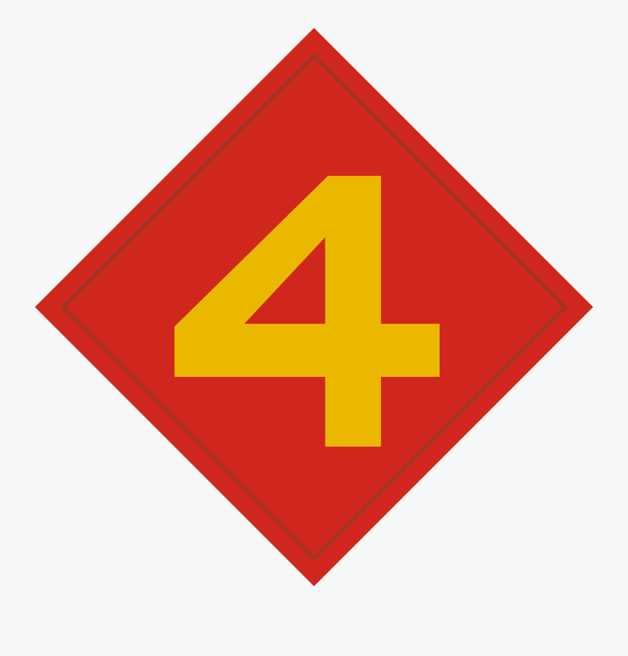 4th Marine Division Emblem, Transparent Clipart