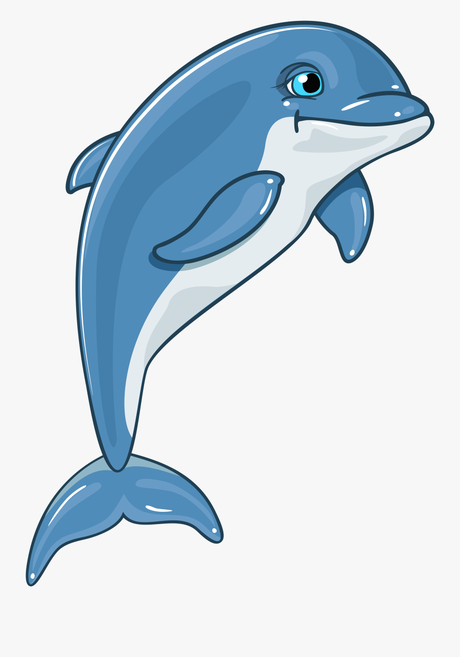 Clip Art Dolphin - Dolphin Clipart Png, Transparent Clipart