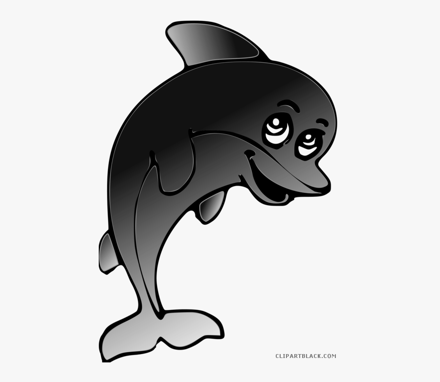 Clipart Dolphin Cute - Dolphin Clip Art For Kids, Transparent Clipart