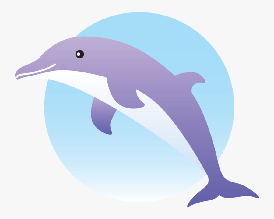Transparent Dolphin Clipart Black And White - Dolphin, Transparent Clipart