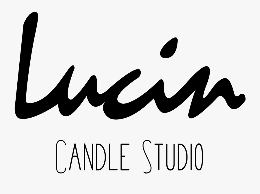 Lucin Candle Studio - Calligraphy, Transparent Clipart