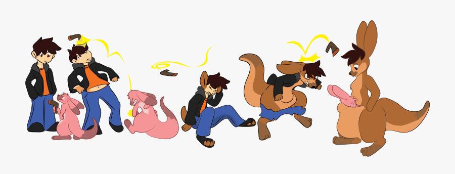 Kangaroos Are Jerks, Transparent Clipart