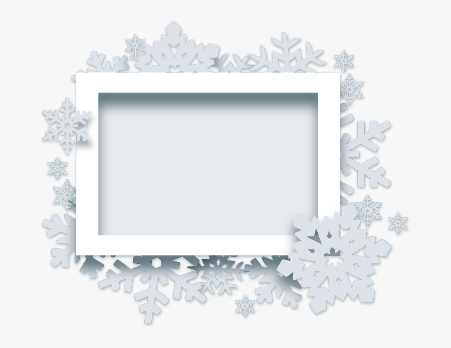 ❄
#christmas #frame #snowflakes #background #ornament - Picture Frame, Transparent Clipart