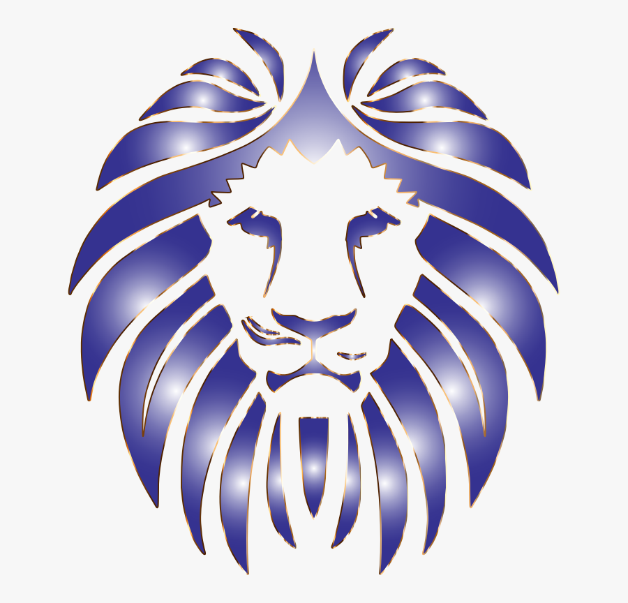 Prismatic Lion 4 No Background - Vector Lion Head Png, Transparent Clipart