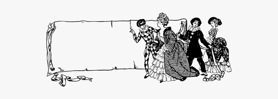 Drama Scroll - Drama Clip Art, Transparent Clipart