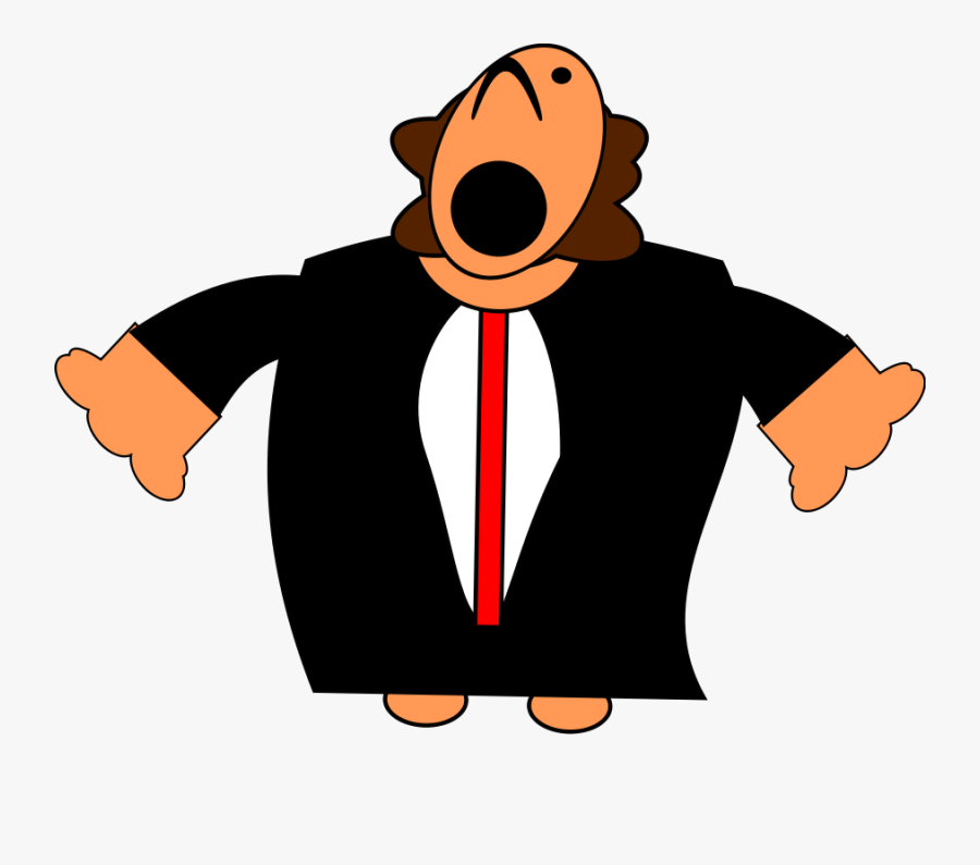 Singer Svg Clip Arts - Opera Singer Transparent, Transparent Clipart