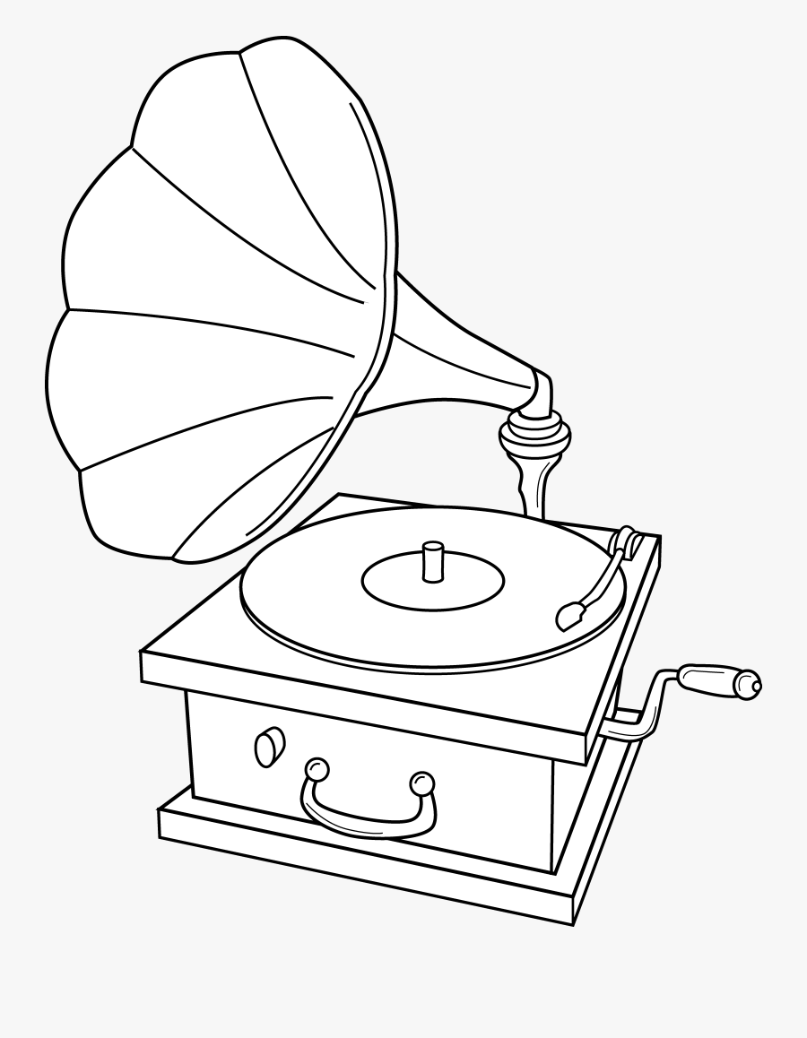 Clipart Record Player - Record Player Clipart Free, Transparent Clipart