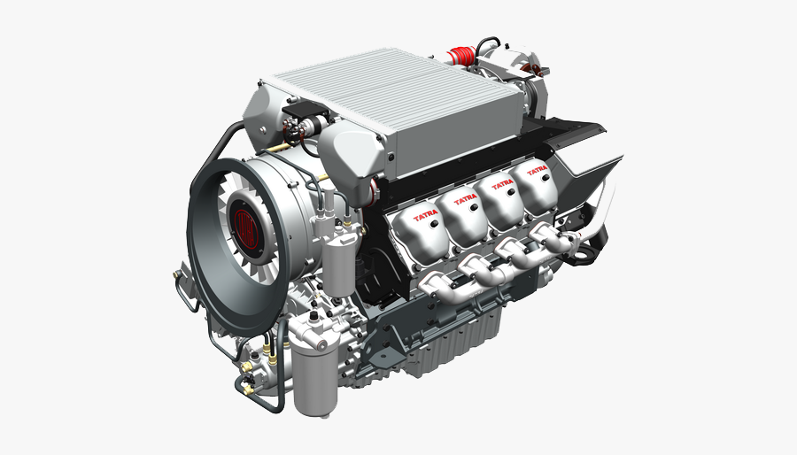 Diesel Engine Png Pic - V12 Engine Png, Transparent Clipart