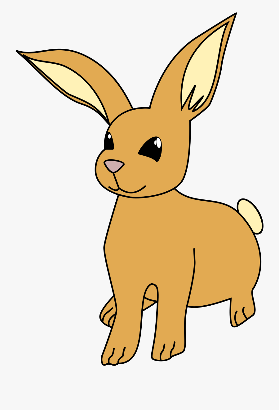 Rabbit Clip Art, Transparent Clipart