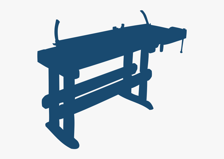 Work Bench Vector Clip Art - Work Bench Silhouette, Transparent Clipart