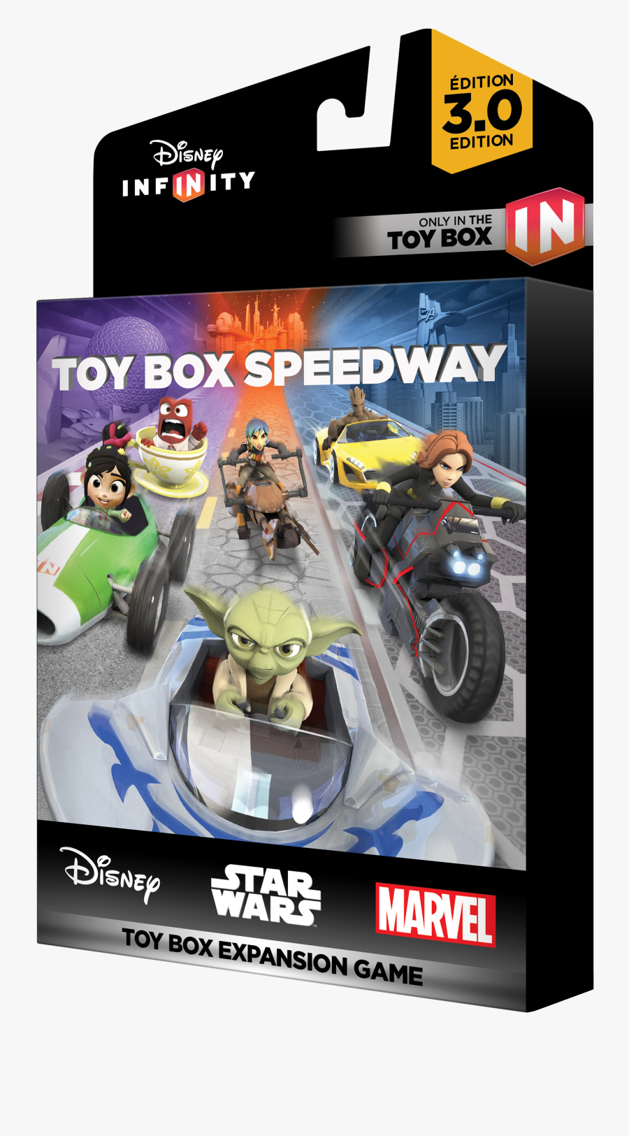Toy Box Png - Disney Infinity 3.0 Toy Box Speedway, Transparent Clipart