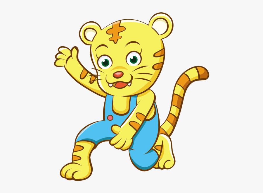 Cartoon Cheetah - Anthropomorphic Animals In Cartoon, Transparent Clipart