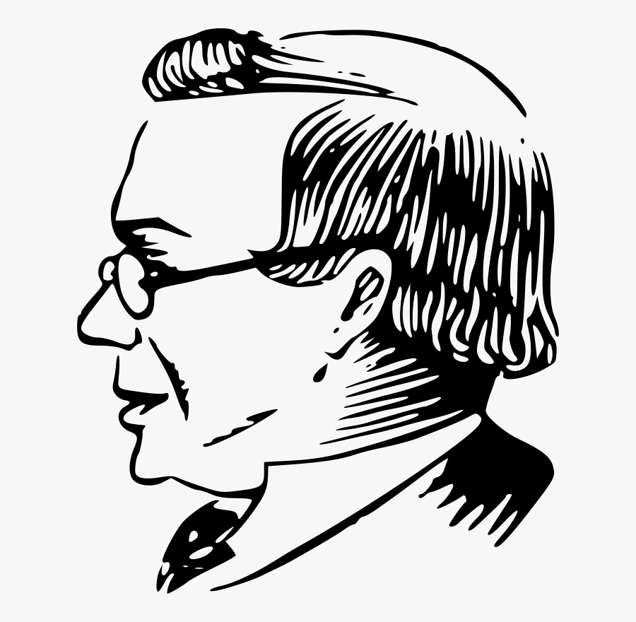 Male Head Art Transparent, Transparent Clipart