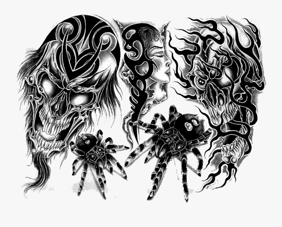 Tattoo Designs Moreover Tattoo Designs With Transparent - Full Body Tattoo Png, Transparent Clipart