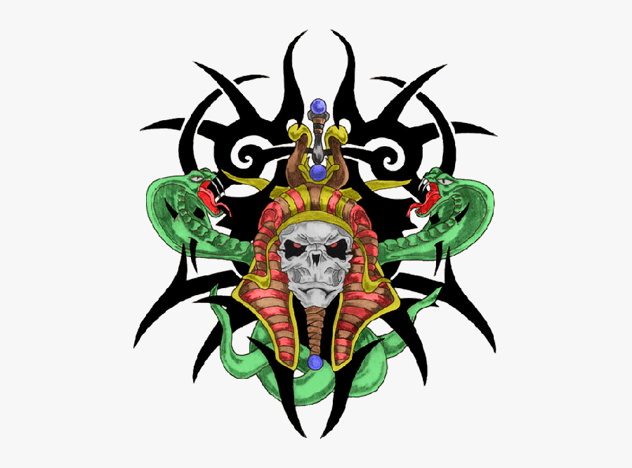 Graffiti Tattoo Skull Snake Clip Art - Graffiti Tattoo Transparent, Transparent Clipart
